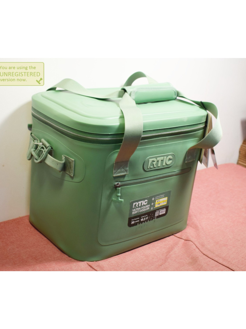 RTIC Outdoors 30qt Ultra-Tough Soft Sided Cooler Sage Green